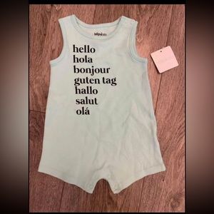 Brand new baby onesie